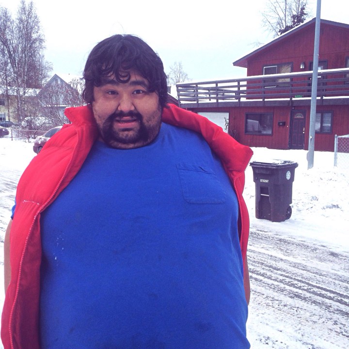 Happy Friday! This is Joey, 32. He lives around the block from me, and on every trash pickup day he goes around the neighborhood and makes sure all the cans are in a straight line by the curb. If you forget to put yours out he'll put it out for you, and because he knows the garbage truck route like the back of his hand, if you miss the truck he'll take your trash can to a part of the neighborhood that hasn't been covered yet. He always brings it back to you -- he calls it his job and takes it very seriously.